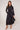 Black Tonal Rose Print Maxi Shirt Dress