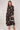 Black Soft Bloom Print Midaxi Shirt Dress
