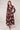 Chocolate and Cream Magnolia Print Maxi Shirt Dress