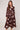 Chocolate and Cream Magnolia Print Maxi Shirt Dress