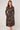 Caramel Modern Patchwork Geo Print Midi Shirt Dress