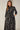 Mono Geometric Maze Print Maxi Shirt Dress
