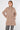 Taupe Hooded Drawstring Parka
