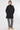Black Hooded Drawstring Parka