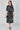 Love Sunshine Black and White Abstract Line Print Belted Midi Shirt Dress Brunch Dress Casual Dress Dress with Pockets Dresses Everyday Dress LS-2045 Workwear Dress