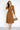 Tan Modern Line Print Belted Shirt Dress