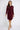 Merlot Button-Front Mini Shirt Dress