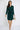 Emerald Button-Front Mini Shirt Dress