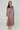 Dusty Rose Taupe Velvety Satin Maxi Shirt Dress
