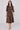 Tan Swirl Print Half Sleeve Midi Shirt Dress