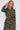 Khaki Leopard Print Mini Shirt Dress