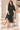 Forest Green Textured Crepe Tie Waist Midi Shirt Dress