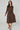 Brown Leopard Print Tie-Waist Button Midi Shirt Dress