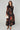 Black Vintage Bloom Printed Maxi Shirt Dress
