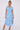 Love Sunshine Blue Floral Print Wrapped Midi Dress Brunch Dress Dress with Pockets Everyday Dress Garden Party Dress Holiday Dress LS-2118 Short Sleeve Dress Summer Dress Tea Dress Wedding Guest Dress