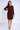 Love Sunshine Chocolate Button-Front Mini Shirt Dress Brunch Dress Casual Dress Dress with Pockets Dresses Everyday Dress Long Sleeve Dress LS-5026 Plain Plain Dress Workwear Dress