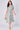 Green Leaf Print Tie Waist Midi Dress