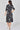 Love Sunshine Black and White Abstract Line Print Belted Midi Shirt Dress Brunch Dress Casual Dress Dress with Pockets Dresses Everyday Dress LS-2045 Workwear Dress