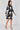 Love Sunshine Black Ivory Bouquet Print Belted Shirt Dress Brunch Dress Casual Dress Dress with Pockets Dresses Everyday Dress Long Sleeve Dress LS-5026 Workwear Dress