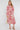 Sunset Coral Patchwork Print Shirt Dress