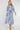 Mediterranean Blue Patchwork Print Shirt Dress