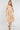 Yellow Swirl Print  Frilled Hem Midi Dress