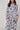 Taupe Oversized Floral Line Print Midi Shirt Dress