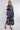 Navy Floral Print Midaxi Shirt Dress