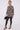Love Sunshine Black Floral Print Oversized Shirt LS-5003