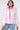 Love Sunshine Metalic Pink Puffer Jacket with Faux Fur on Hood LS-9030