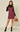 Love Sunshine Red & Navy Tartan Cami Mini Dress LS-9133
