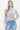 Love Sunshine White Floral Print Shirred Waist Cropped Top Brunch Casual Everyday Garden Party LS-9088 Workwear