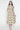 Love Sunshine Cream Floral Printed Wrap Midi Dress LS-2118
