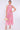 Pink Floral Print Halter Neck Maxi Dress