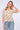 White Floral Print Short Sleeve Knotted Top