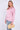 Pink Brushed Satin Oversized Shirt