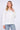 White Brushed Satin Oversized Shirt