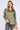 Sage Green Satin Oversized Shirt