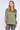Sage Green Satin Oversized Shirt
