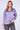 Lilac Brushed Satin Oversized Shirt