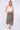 Leopard Scarf Print Asymmetric Hem Skirt