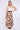 Brown Roses Print Tiered Maxi Skirt