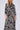 Black Geometric Print Satin Maxi Shirt Dress