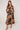 Black and Camel Rose Print Maxi Shirt Dress