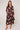 Chocolate and Cream Magnolia Print Maxi Shirt Dress
