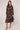 Caramel Modern Patchwork Geo Print Midi Shirt Dress