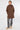 Chocolate Hooded Drawstring Parka