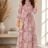 Love Sunshine Burgundy Animal Print Tie Waist Maxi Shirt Dress Belted Dress Day to Night Long Sleeve Maxi Dress NEW IN Occasionwear Shirt Dress