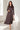 Mocha Brown Velvety Satin Belted Maxi Shirt Dress