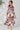 Rust Palm Print Belted Maxi Shirt Dress